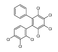 1,2,3,4-tetrachloro-5-phenyl-6-(2,3,4-trichlorophenyl)benzene结构式