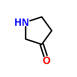 3-吡咯烷酮结构式