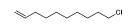 10-chloro-1-decene Structure