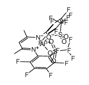 [HC(CMe)2(NC6F5)2]Al(OTf)2 Structure
