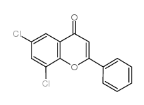 6,8-二氯黄酮结构式