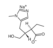 Isopilocarpic Acid Sodium Salt Structure