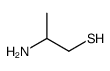 2-aminopropane-1-thiol Structure