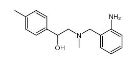 N-(2-aminobenzyl)-2-(methylamino)-1-(4'-tolyl)-1-ethanol Structure