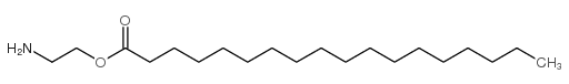2-aminoethyl stearate Structure