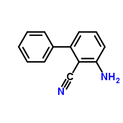 3-氨基联苯-2-甲腈结构式
