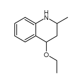 4-ethoxy-2-methyl-1,2,3,4-tetrahydroquinoline结构式