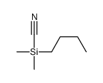 [butyl(dimethyl)silyl]formonitrile结构式