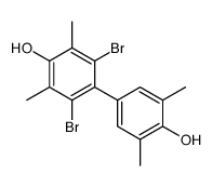 3,5-dibromo-4-(4-hydroxy-3,5-dimethylphenyl)-2,6-dimethylphenol Structure