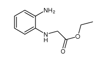 ethyl 2-((2-aminophenyl)amino)acetate结构式