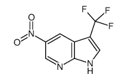 5-硝基-3-(三氟甲基)-1H-吡咯并[2,3-b]吡啶图片