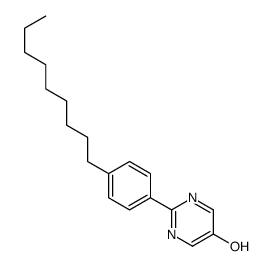 5-Hydroxy-2-(4-nonylphenyl)-pyrimidine Structure