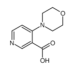 4-(4-吗啉)-3-吡啶羧酸结构式