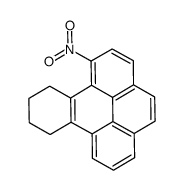 1-NITRO-9,10,11,12-TETRAHYDRO-BENZO(E)PYRENE结构式