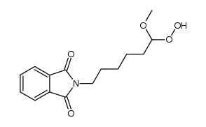 2-(6-hydroperoxy-6-methoxyhexyl)isoindoline-1,3-dione Structure