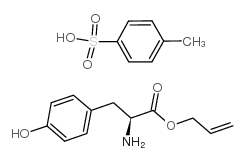 l-tyrosine allyl ester p-toluenesulfonate salt Structure