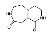 Pyrazino[1,2-d][1,4]diazepine-1,9(2H,6H)-dione, hexahydro- (9CI) Structure