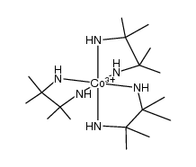tris(2,3-dimethylbutane-2,3-diamine)cobalt(III) ion Structure