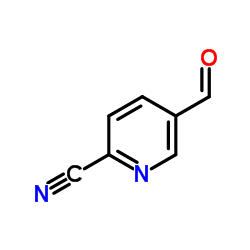 5-甲酰基吡啶-2-甲腈结构式
