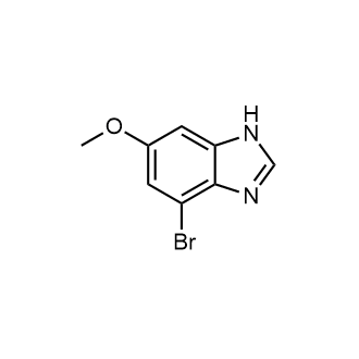 4-Bromo-6-methoxy-1H-benzo[d]imidazole Structure