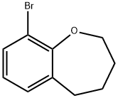9-Bromo-2,3,4,5-tetrahydrobenzo[b]oxepine Structure