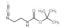 N-BOC-乙胺异硫氰酸酯结构式