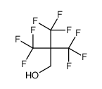 1-Propanol, 3,3,3-trifluoro-bis-2,2-(trifluoromethyl)- structure