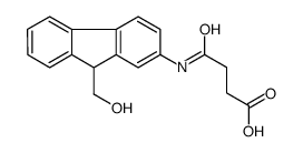 4-[[9-(hydroxymethyl)-9H-fluoren-2-yl]amino]-4-oxobutanoic acid结构式