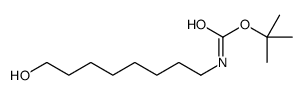 tert-Butyl (8-hydroxyoctyl)carbamate Structure