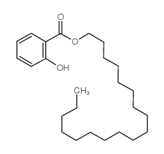 Benzoic acid,2-hydroxy-, octadecyl ester结构式