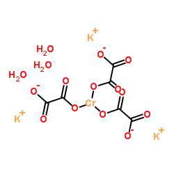 草酸铬钾 三水合物结构式