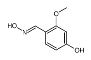 4-hydroxy-2-methoxy-benzaldehyde-oxime结构式
