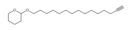 1-tetrahydropyranyloxy-14-pentadecyne Structure