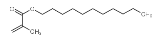 甲基丙烯酸十一烷基酯结构式