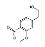 2-(3-甲氧基-4-硝基苯基)乙醇结构式