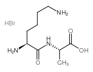 H-Lys-Ala-OH hydrobromide salt Structure