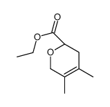 ethyl (2S)-4,5-dimethyl-3,6-dihydro-2H-pyran-2-carboxylate Structure