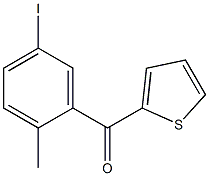 (5-iodo-2-Methylphenyl)(thiophen-2-yl)Methanone Structure