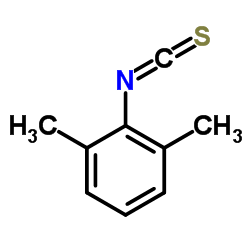 2-आइसोथियोसाइनाटो-1,3-डाइमिथाइलबेन्जीन संरचना