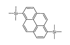 trimethyl-(6-trimethylsilylpyren-1-yl)silane结构式