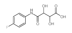 (+)-4-氟酒石酸结构式