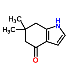 6,6-Dimethyl-1,5,6,7-tetrahydro-4H-indol-4-one structure