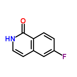 1-羟基6-氟异喹啉结构式
