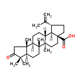 1-脱羧-3-氧代茶酸结构式