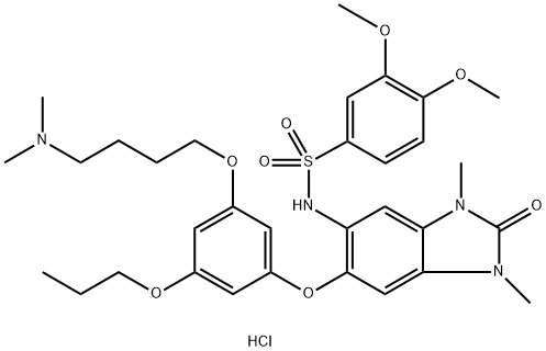 ASIS-P040 hydrochloride结构式