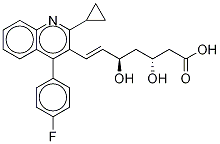 (3R, 5R)-匹伐他汀钙盐结构式