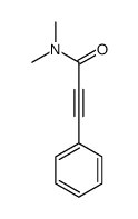 N,N-dimethyl-3-phenylprop-2-ynamide结构式