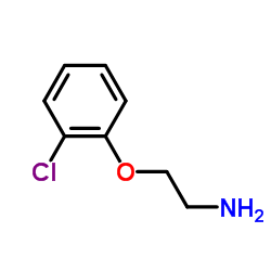2-(2-氯苯氧基)乙胺结构式