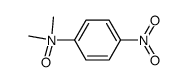 p-nitro-N,N-dimethylaniline-N-oxide结构式