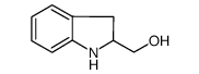 2,3-二氢-1H-吲哚-2-甲醇结构式